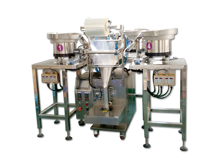 全自動四盤螺絲配件包裝機(jī)